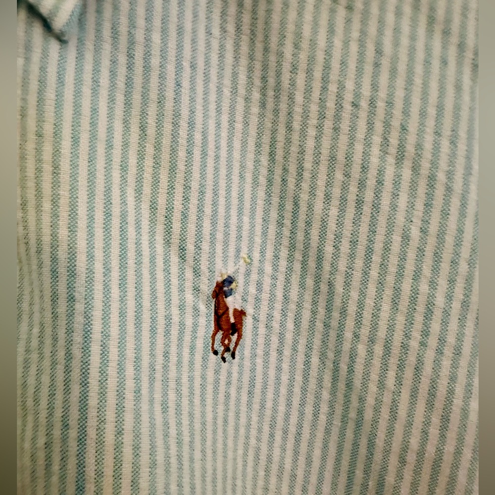 Polo by Ralph Lauren Striped Button-Down Shirt - Picture 4 of 5